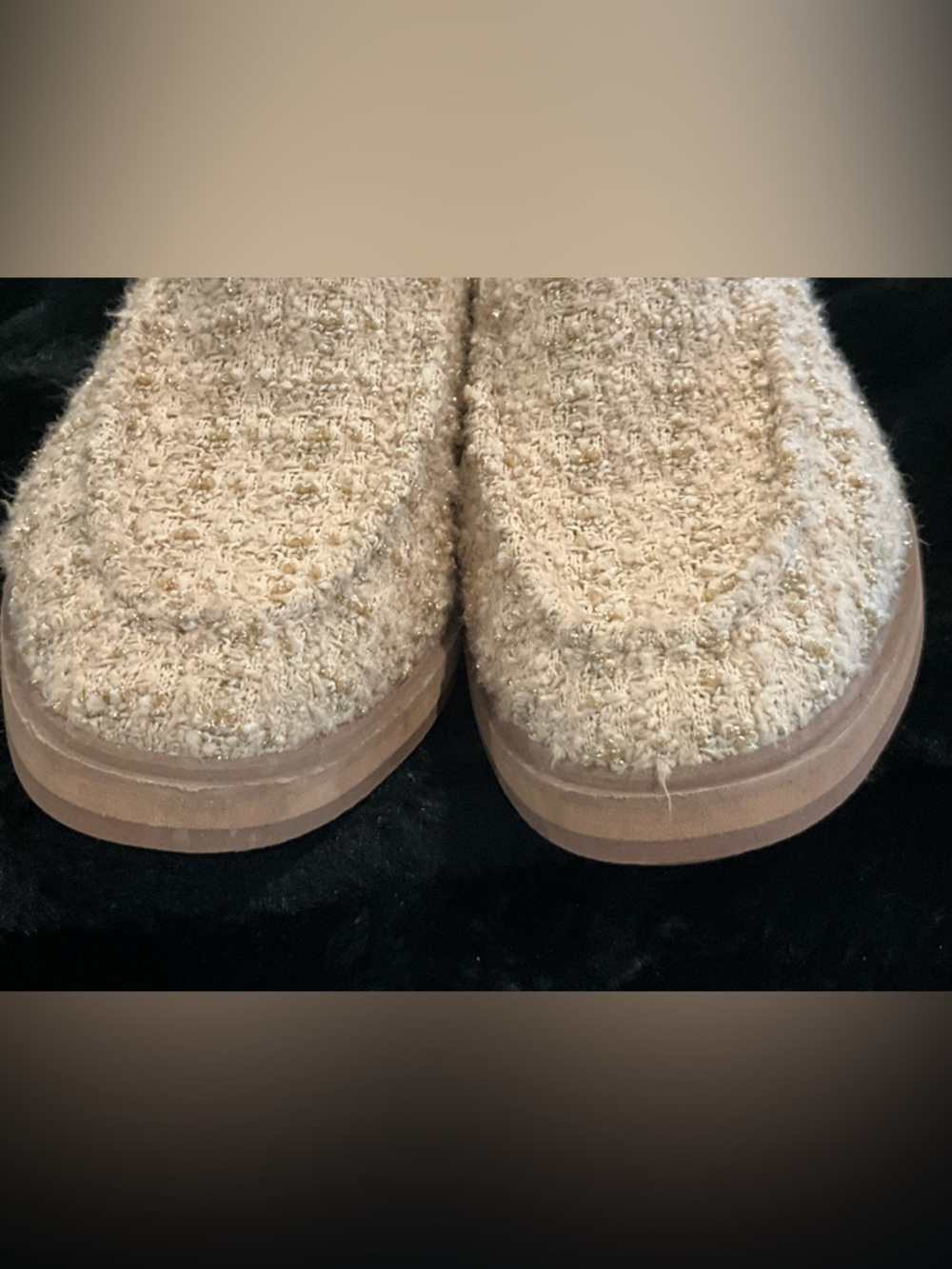 Rothy's Limited Edition Snowcap Lug Loafer Boucle - Picture 4 of 9